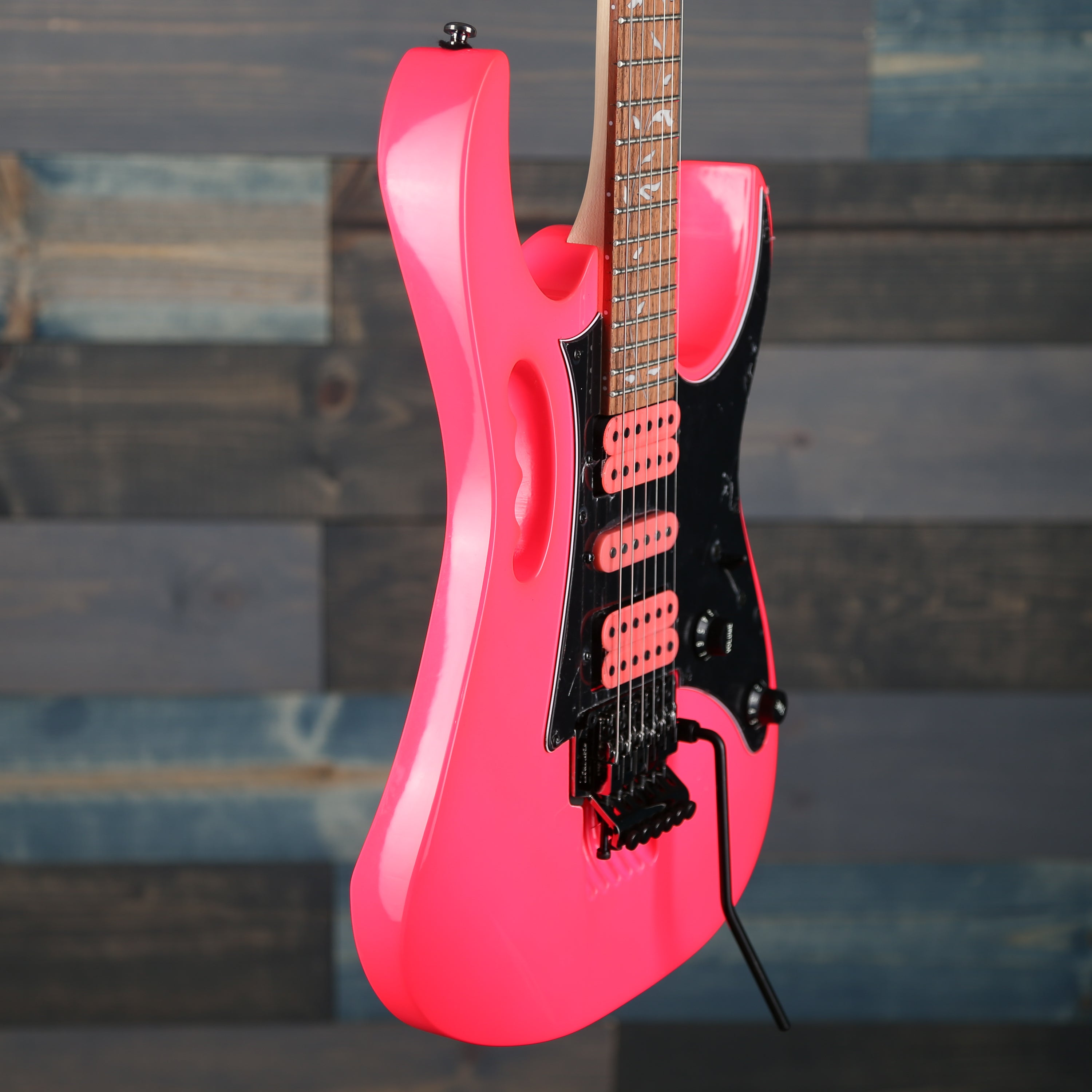 Ibanez JEMJRSPPK Steve Vai Signature Electric Guitar - Pink