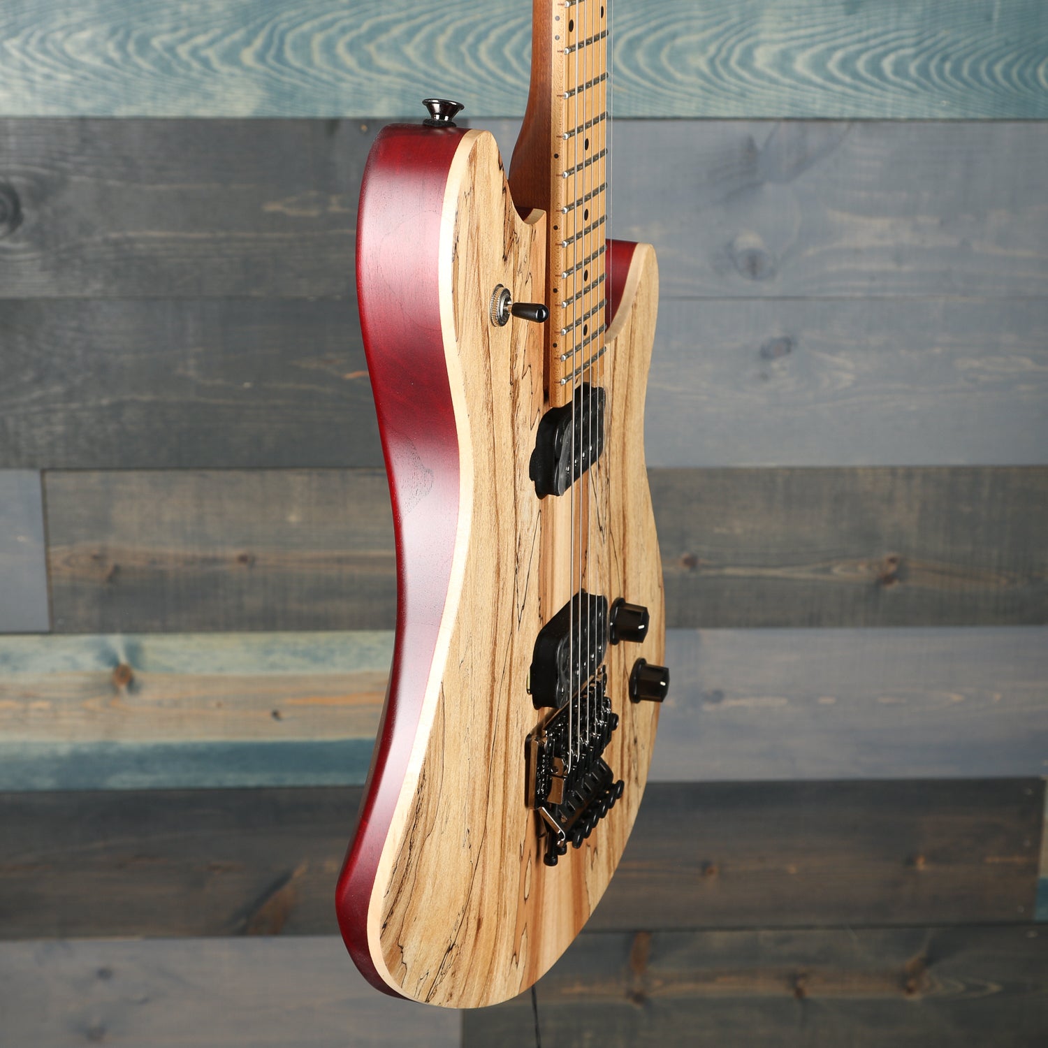 EVH Wolfgang WG Standard Exotic Spalted Maple, Baked Maple Fingerboard, Natural