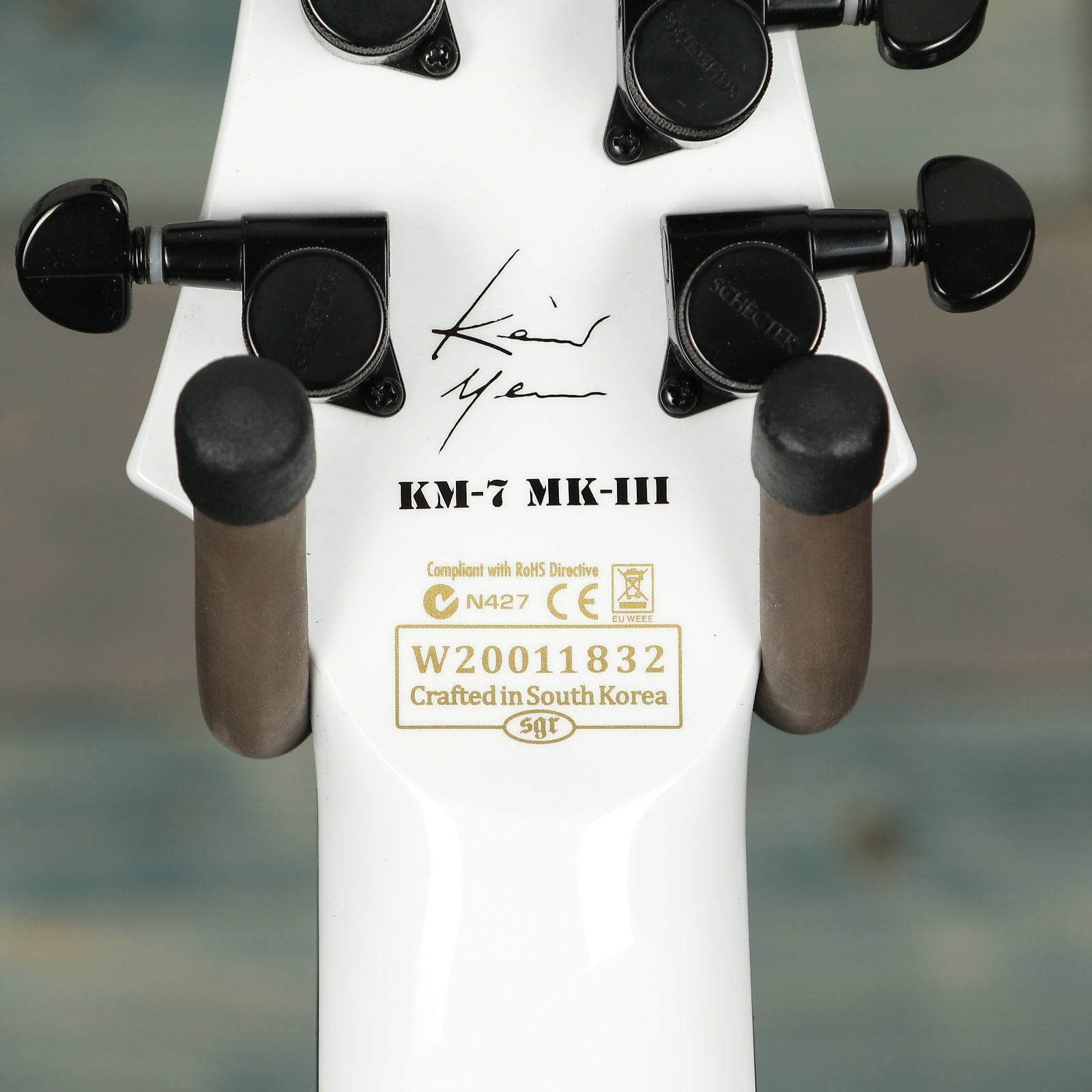 Schecter Keith Merrow KM-7 Mk-III Hybrid Snowblind