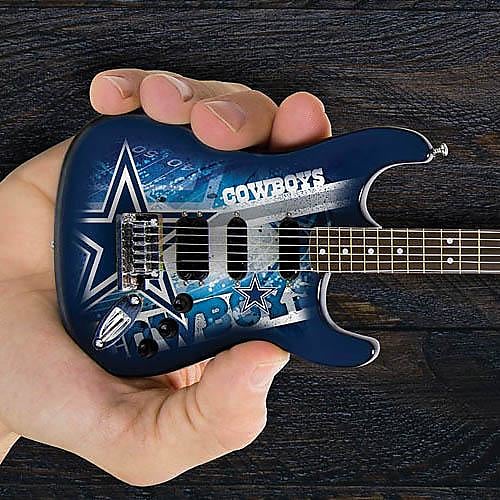Dallas Cowboys 10in Collectible Mini Guitar
