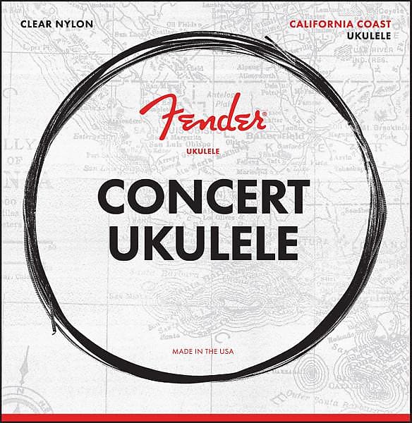 Fender Concert Ukulele Strings, Set of Four