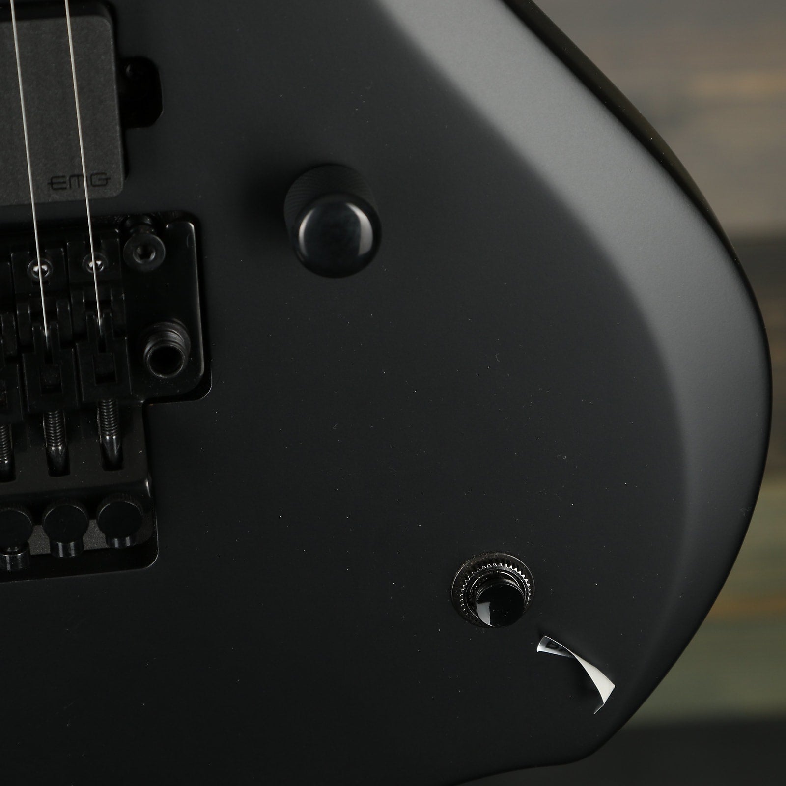 ESP LTD F Black Metal Series - Black Satin