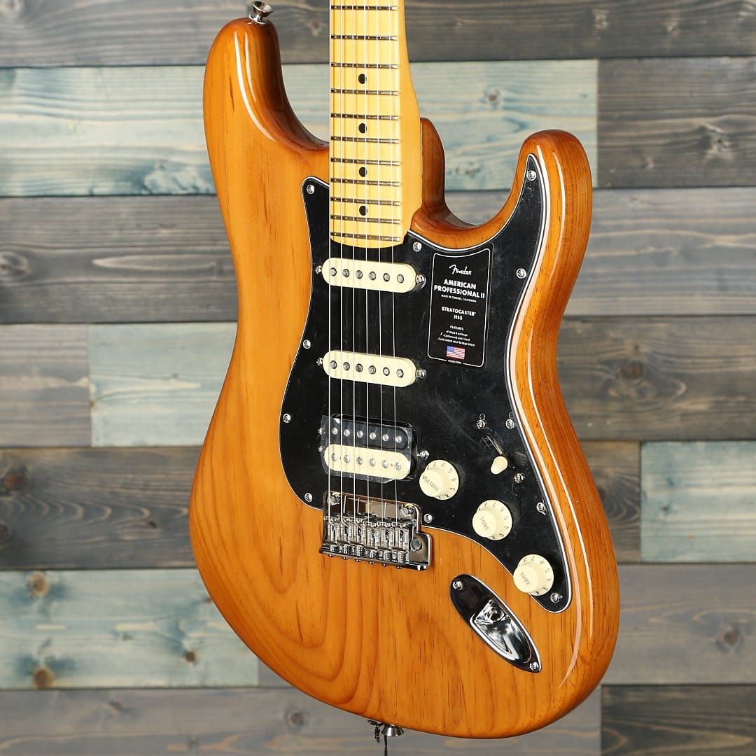 Fender American Professional II Stratocaster HSS, Maple FB, Roasted Pine