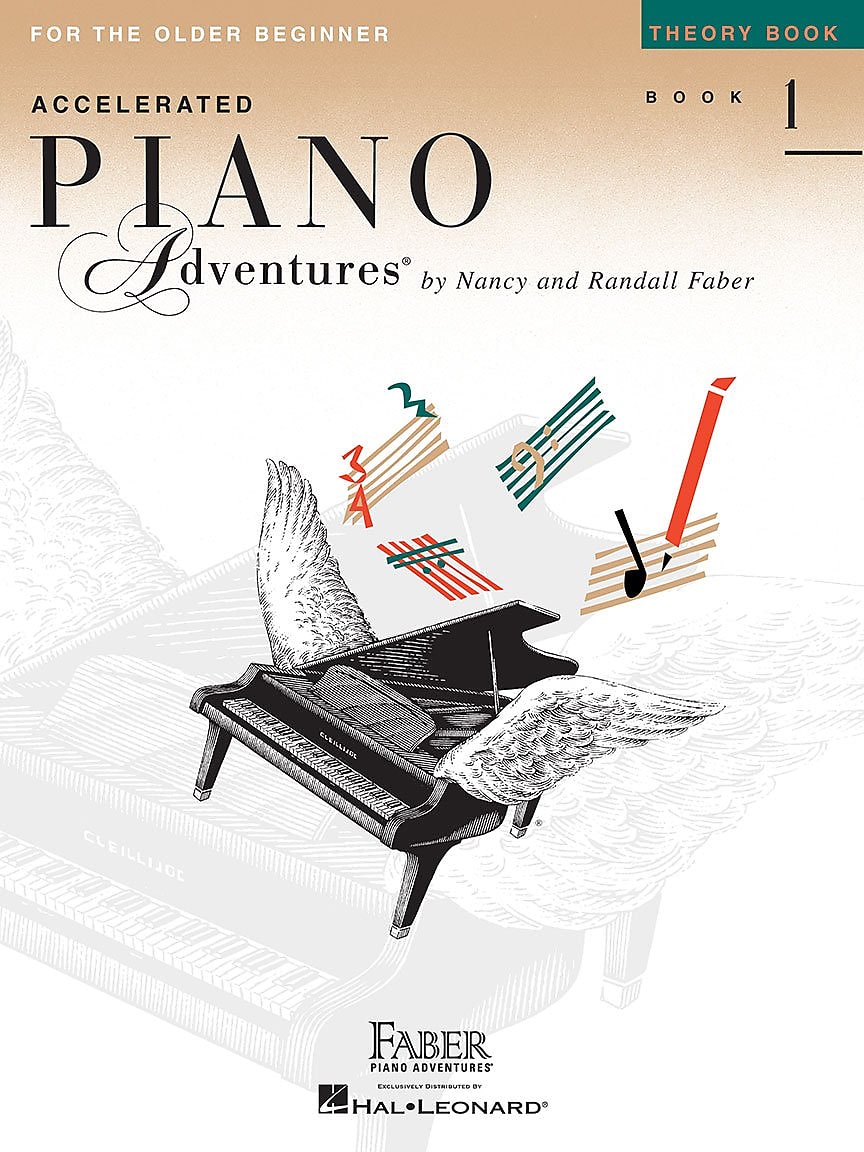 Faber Accelerated Piano Adventures for the Older Beginner Theory Book 1