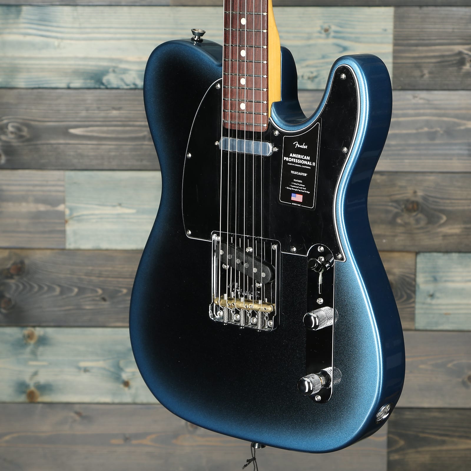 Fender American Professional II Telecaster, Rosewood FB, Dark Night w/Case