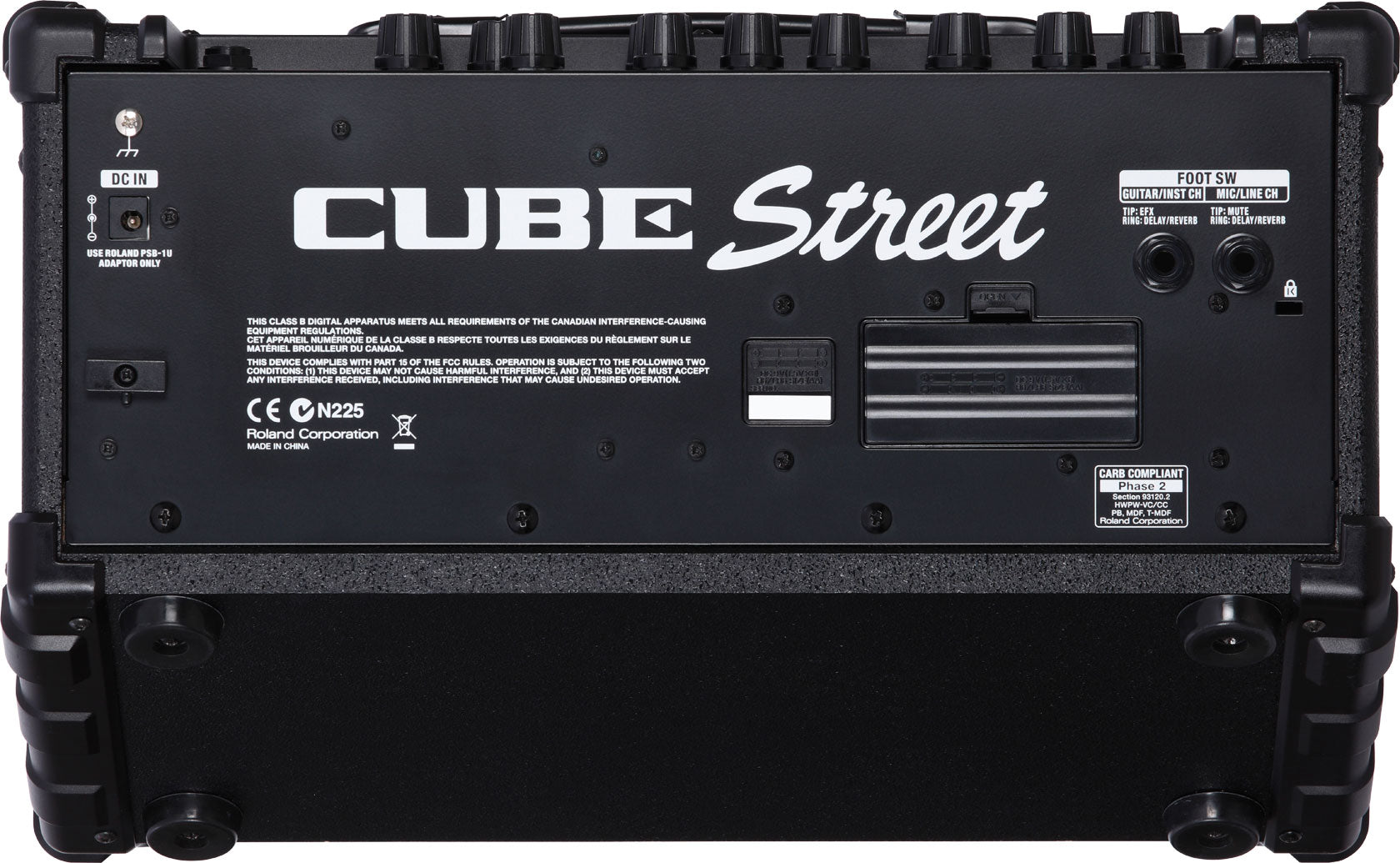 Roland CUBE Street 5-watt Battery Powered Guitar Combo Amplifier w/ Effects