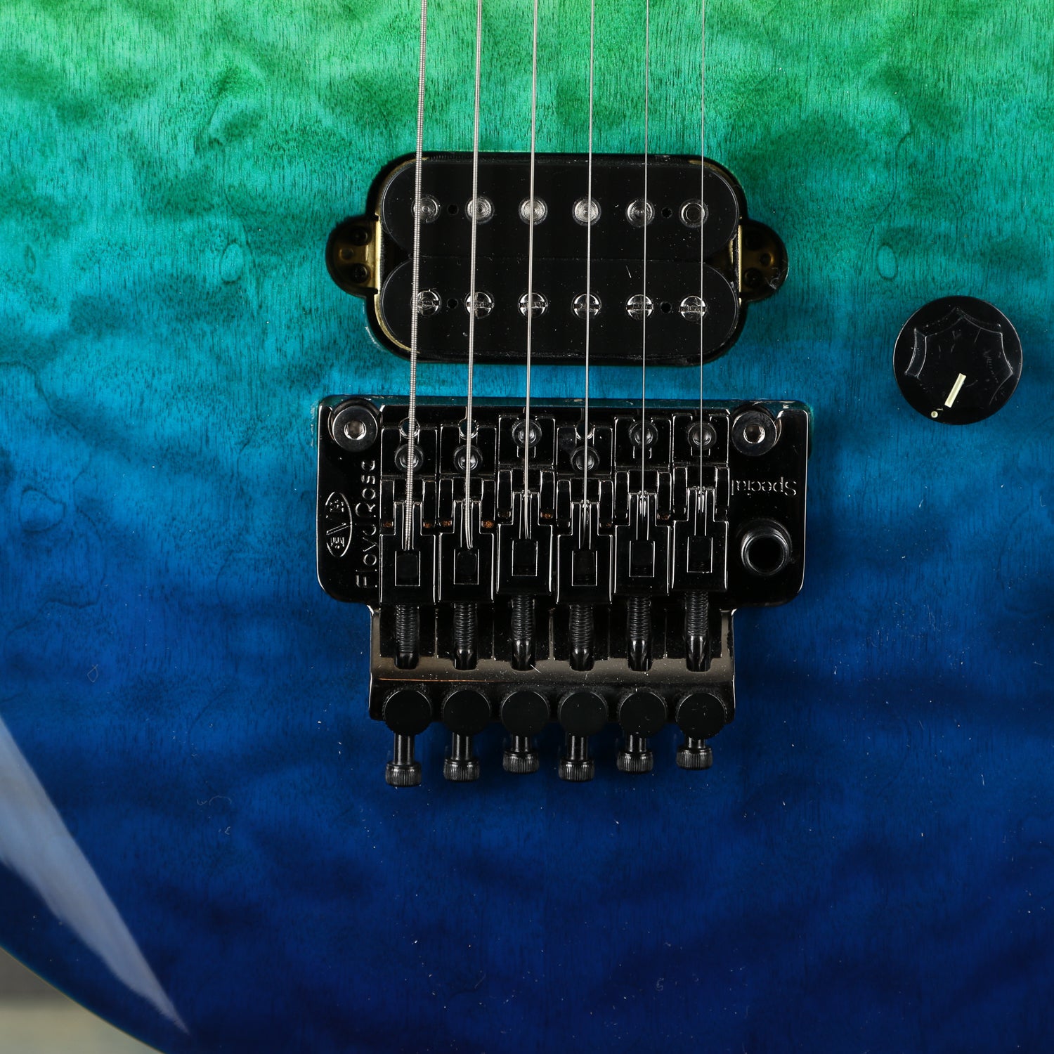 EVH Wolfgang WG Standard QM, Baked Maple Fingerboard, Tahiti Night