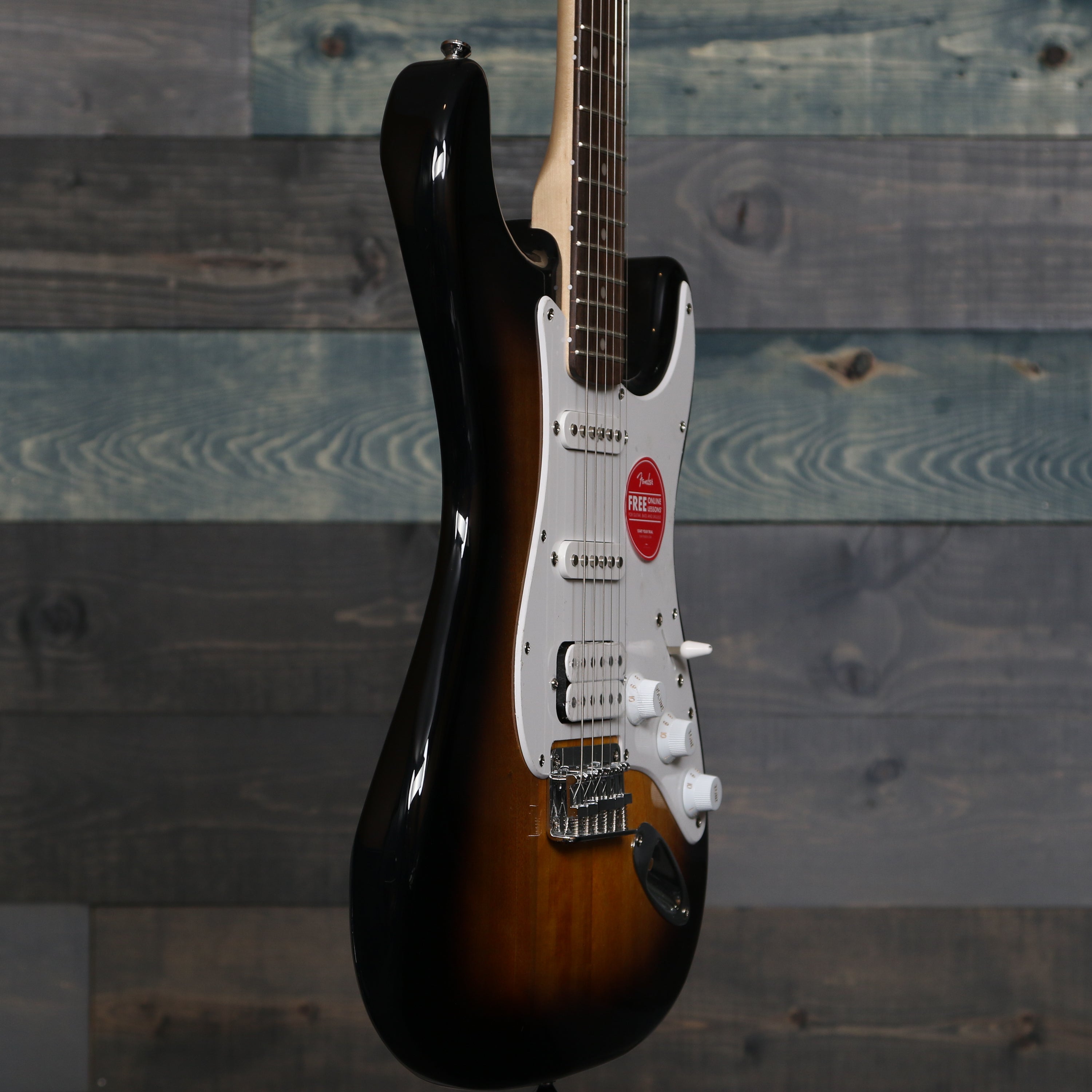 Fender Squier Bullet Stratocaster HT HSS, Laurel Fingerboard, Brown Sunburst