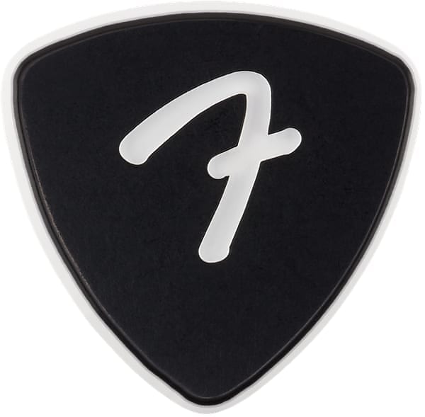 Fender F Grip 346 Picks, Black, (3)