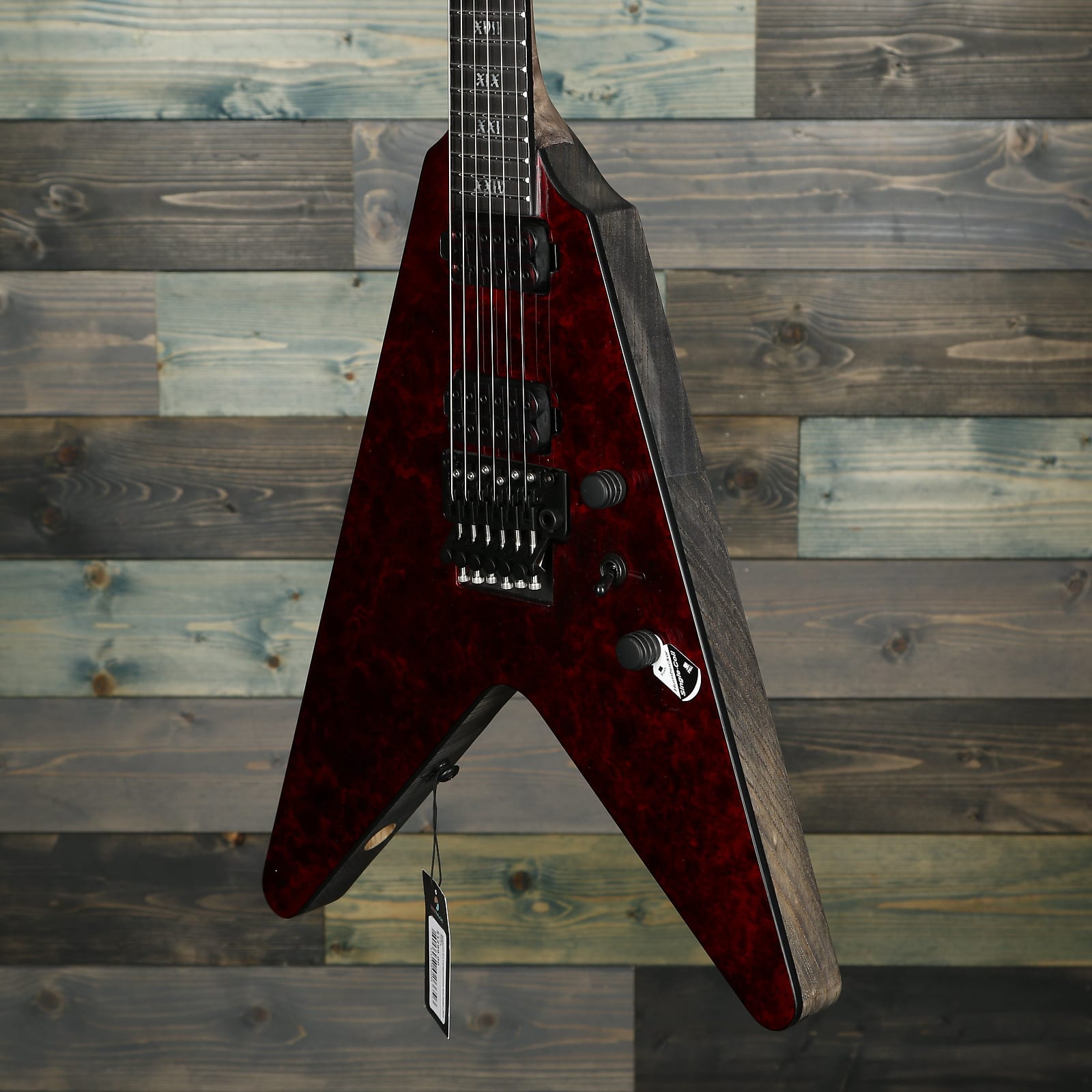 Schecter V-1 FR Apocalypse Red Reign - Red Reign