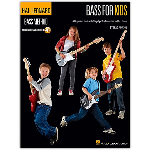 Hal Leonard Bass for Kids A Beginner's Guide Bass Guitar