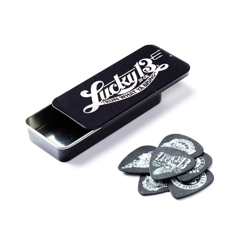 Dunlop L13CT73 Luck 13 Pick Tin