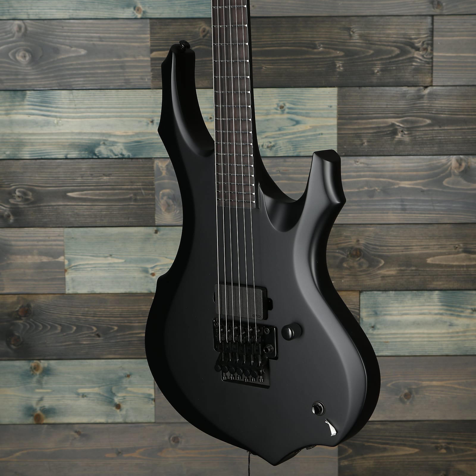 ESP LTD F Black Metal Series - Black Satin