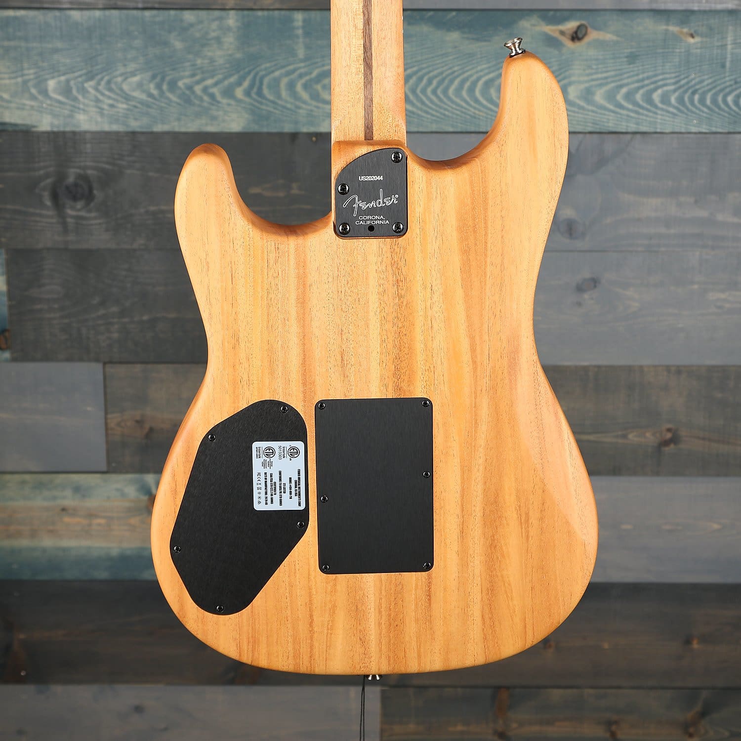 Fender American Acoustasonic™ Strat®, Ebony Fingerboard, Black