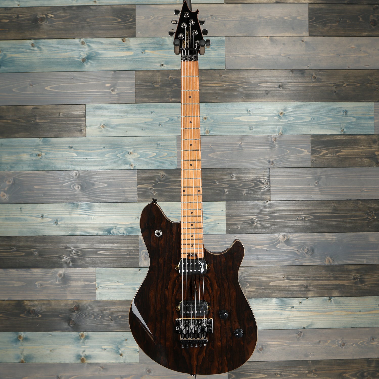 EVH Wolfgang WG Standard Exotic Ziricote, Baked Maple Fingerboard, Natural