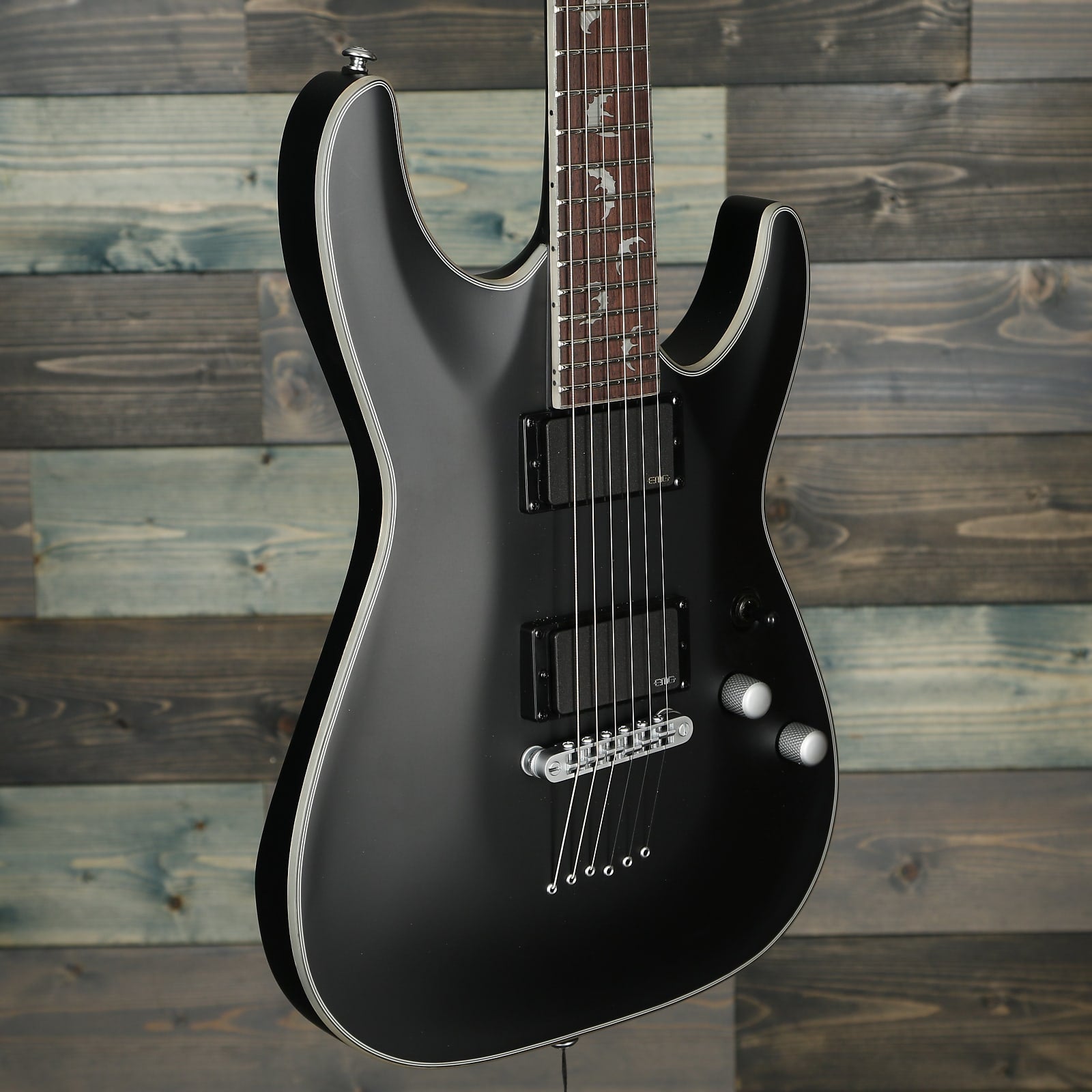 Schecter 1181 Damien Platinum-6 Satin Black