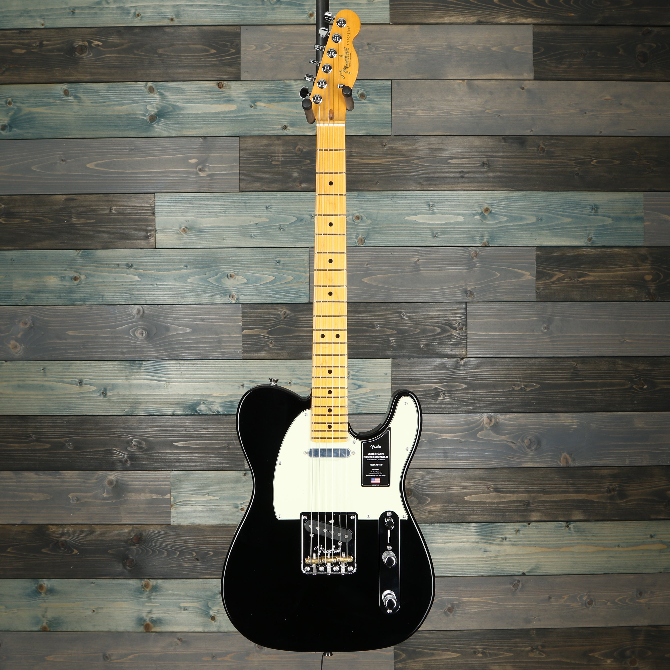 Fender American Professional II Telecaster, Maple Fingerboard, Black
