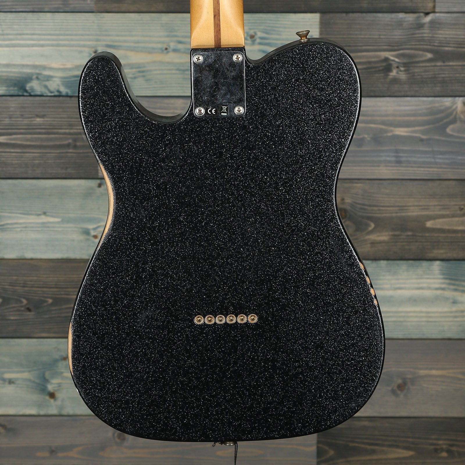 Fender Brad Paisley Esquire, Maple, Black Sparkle w/Bag