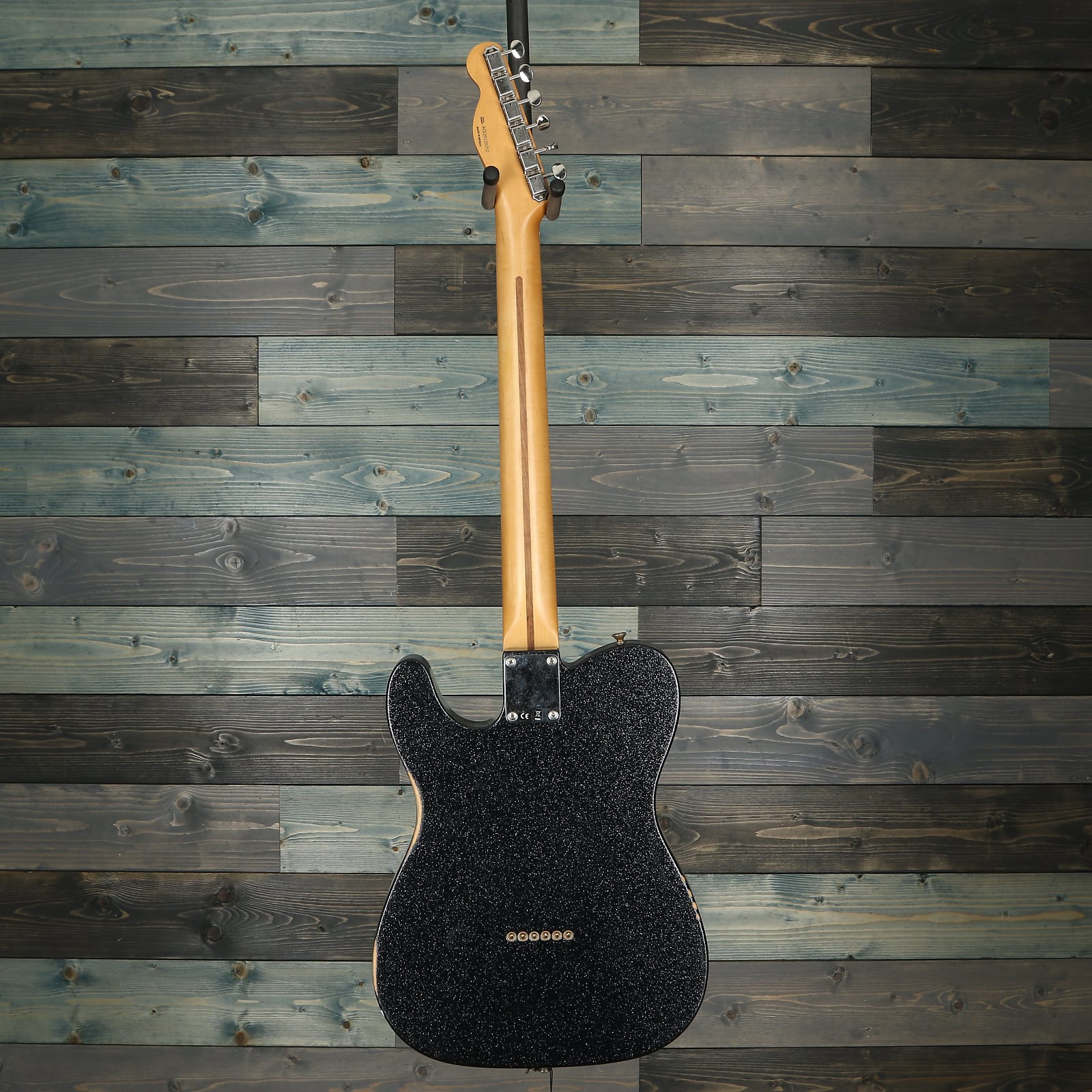 Fender Brad Paisley Esquire, Maple, Black Sparkle w/Bag