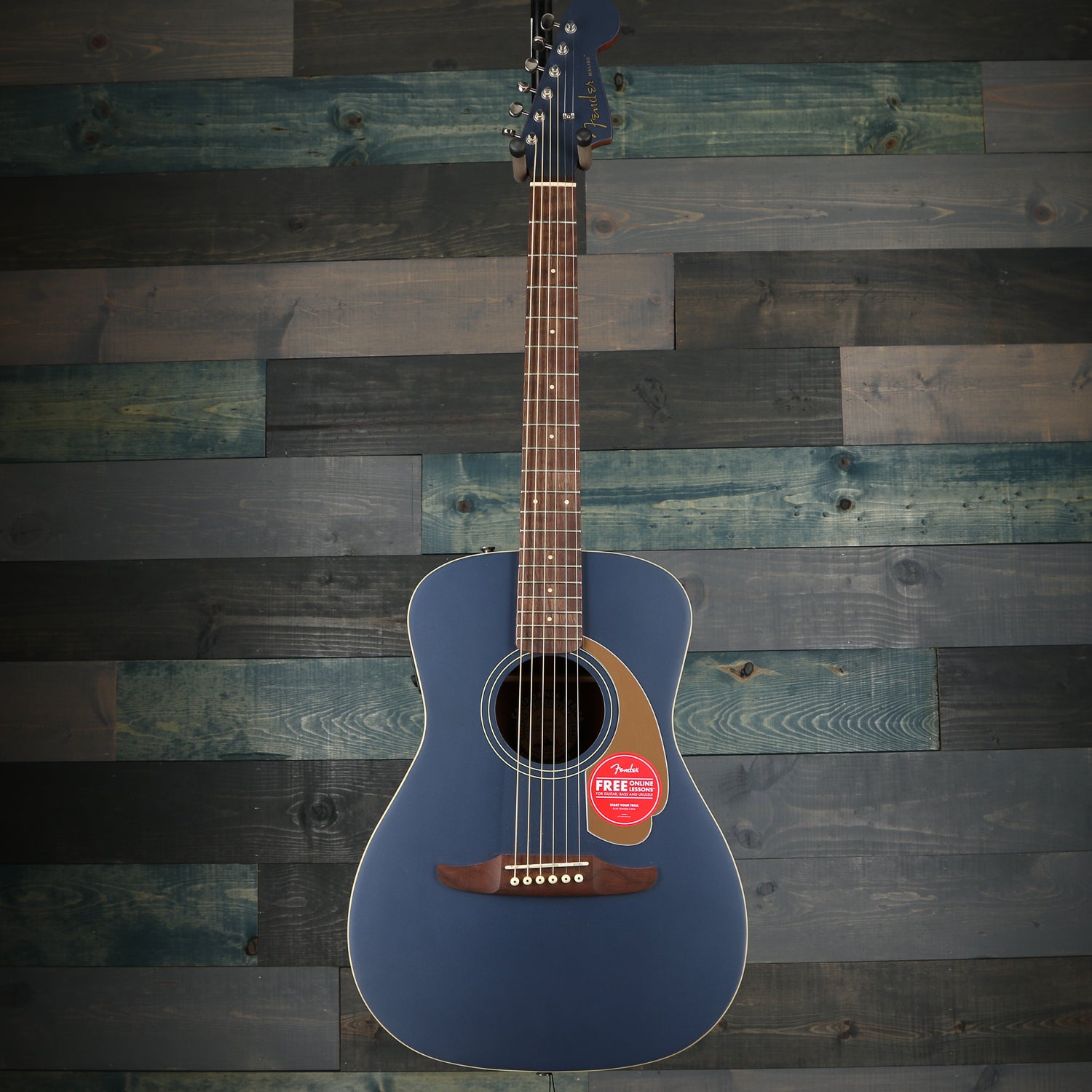 Fender Malibu Player, Walnut Fingerboard, Midnight Satin