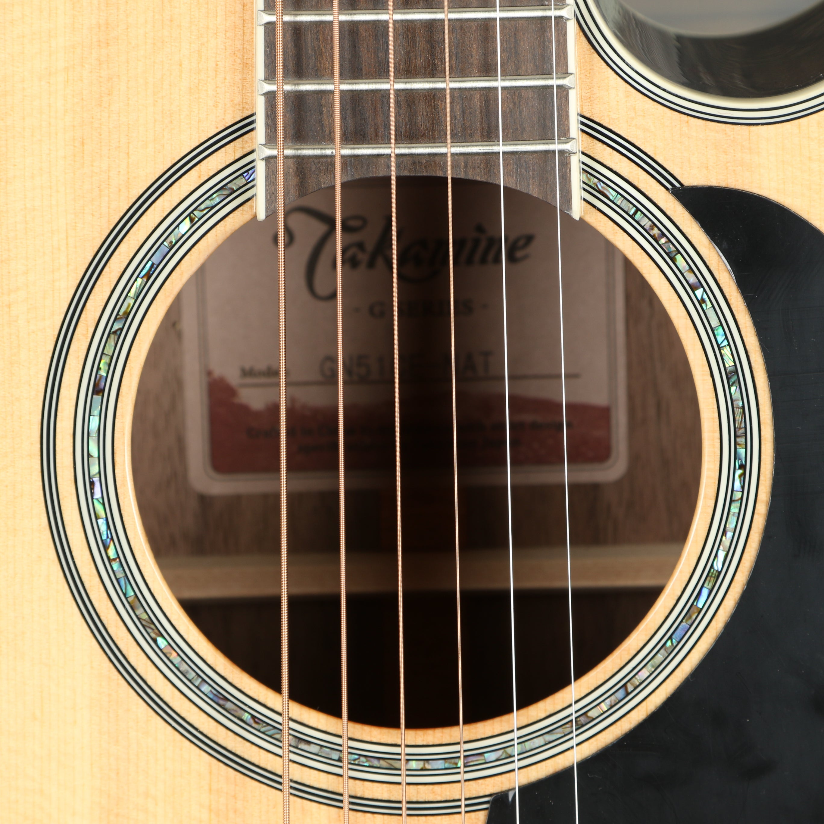 Takamine GN51CE NAT NEX Cutaway Acoustic/Electric Guitar Natural Gloss