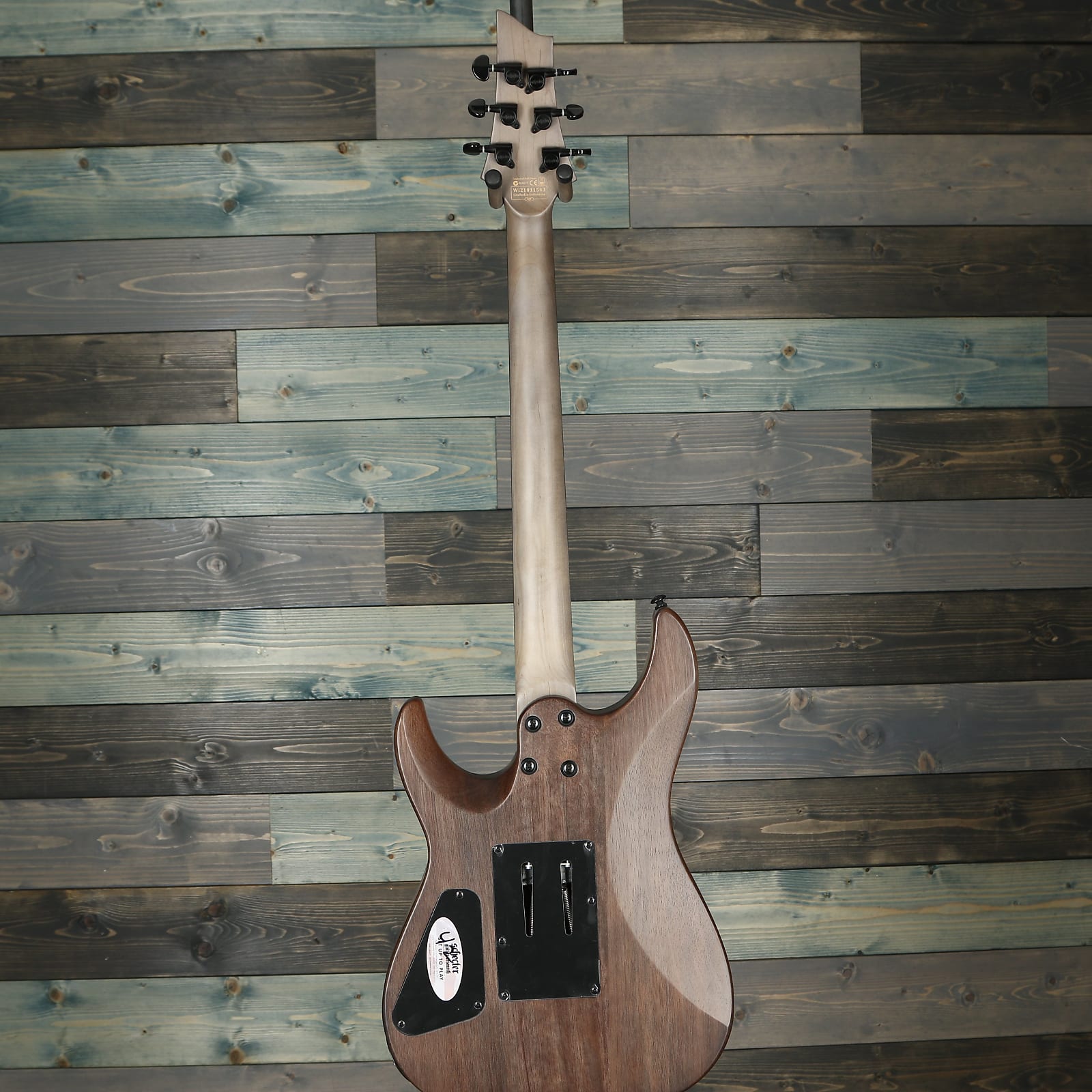 Schecter 2453 Omen Elite-6 FR - Black Cherry Burst