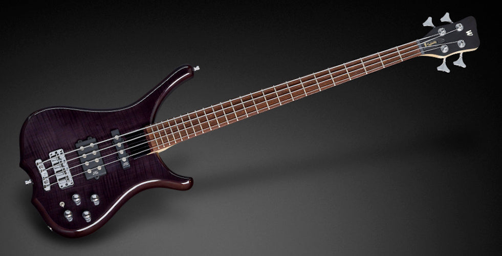 Warwick RockBass Infinity 4 String Bass - Nirvana Black Transparent High Polish