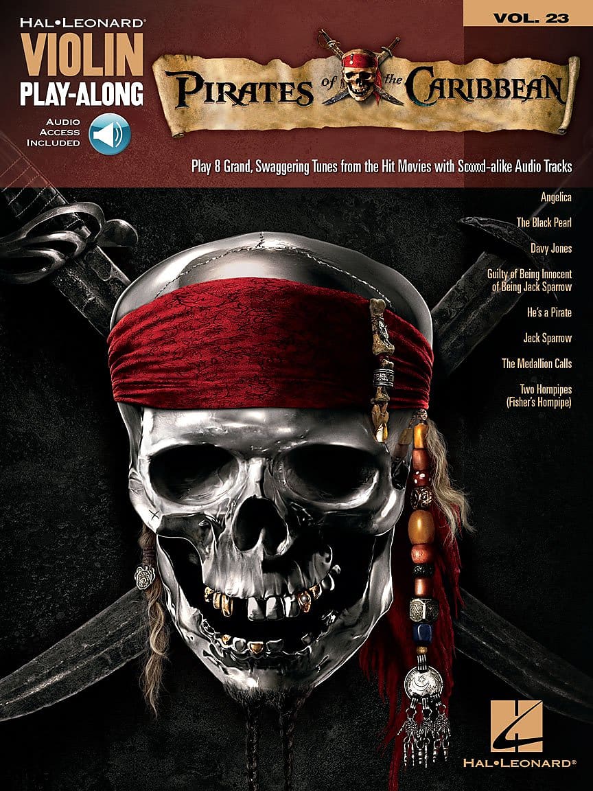 Hal Leonard Pirates of the Caribbean Violin Play Along