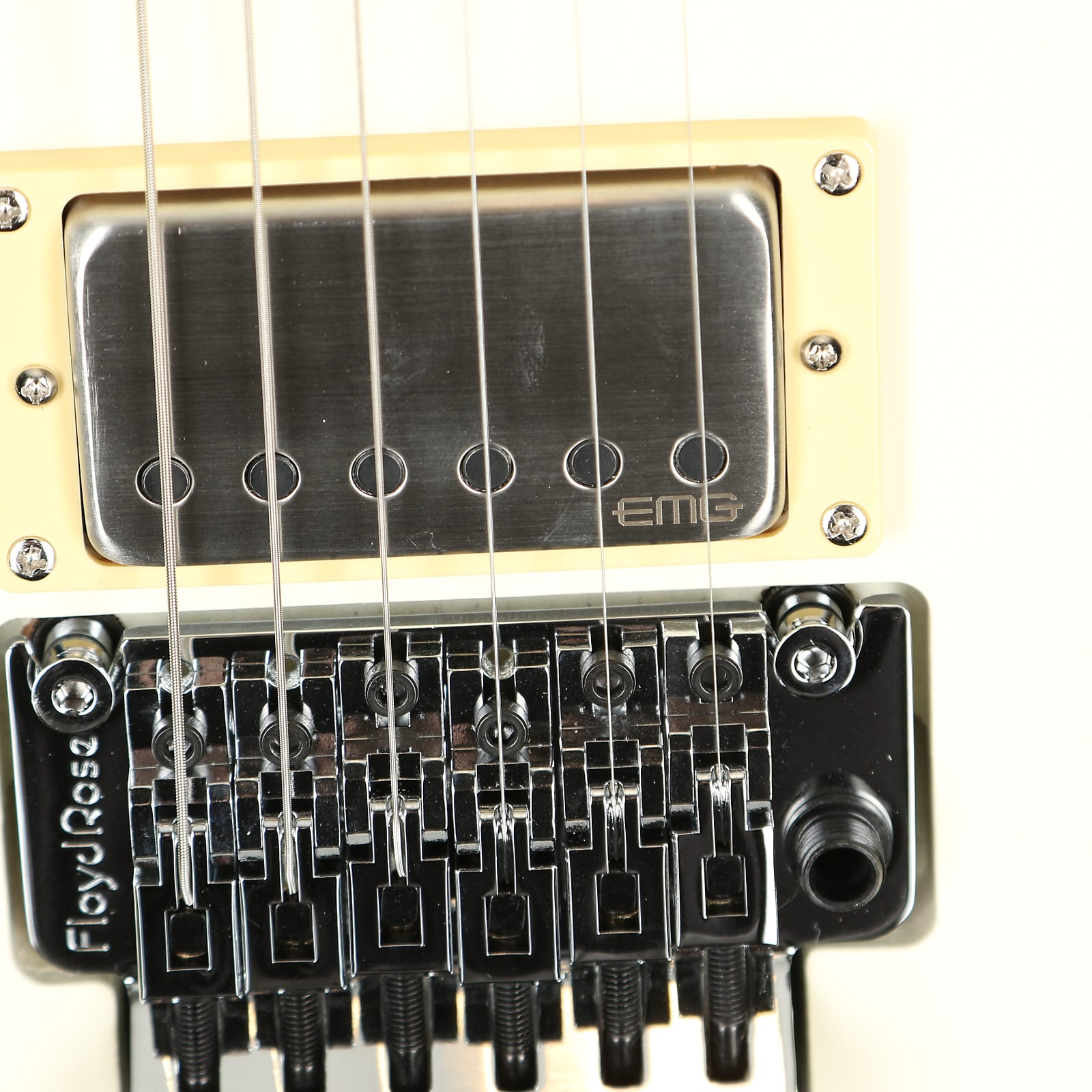 ESP LTD MSV-1 Mike Schleibaum Guitar - Olympic White