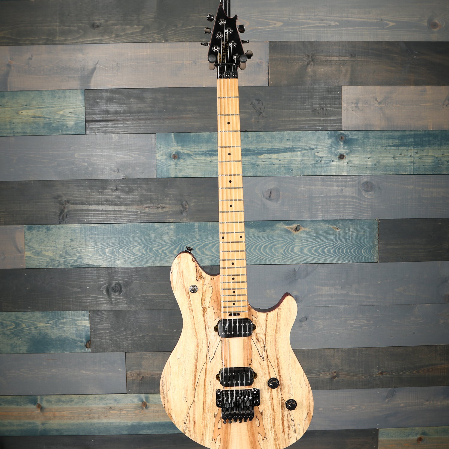 EVH Wolfgang WG Standard Exotic Spalted Maple, Baked Maple Fingerboard, Natural