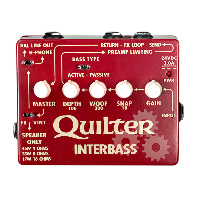 Quilter Interbass Bass Preamp