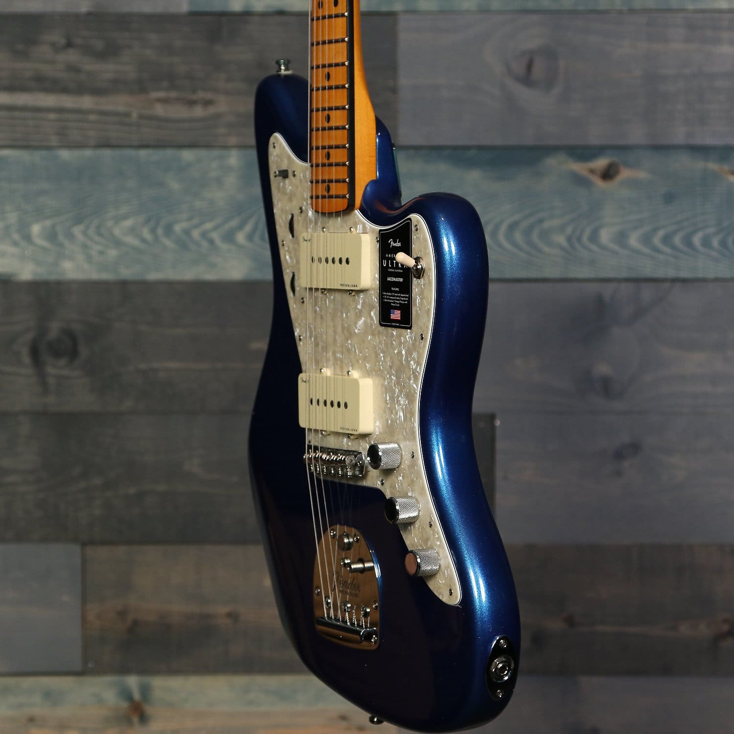 Fender American Ultra Jazzmaster, Maple Fingerboard, Cobra Blue