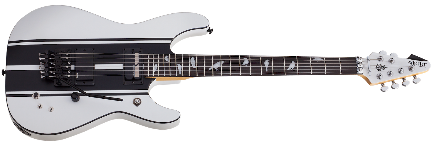 Schecter 279 DJ Ashba Electric Guitar - Satin White