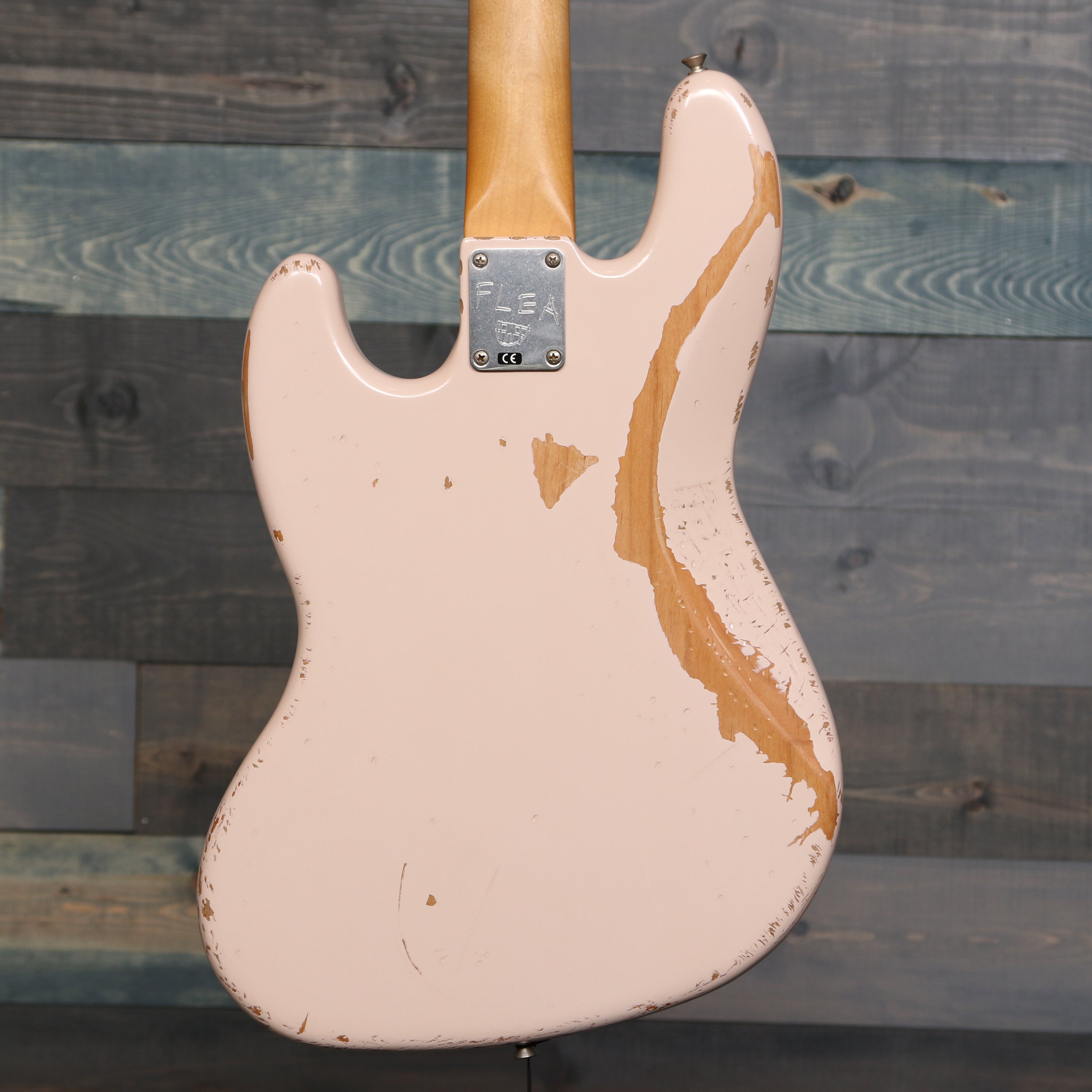 Fender Flea Jazz Bass, Rosewood Fingerboard, Roadworn Shell Pink