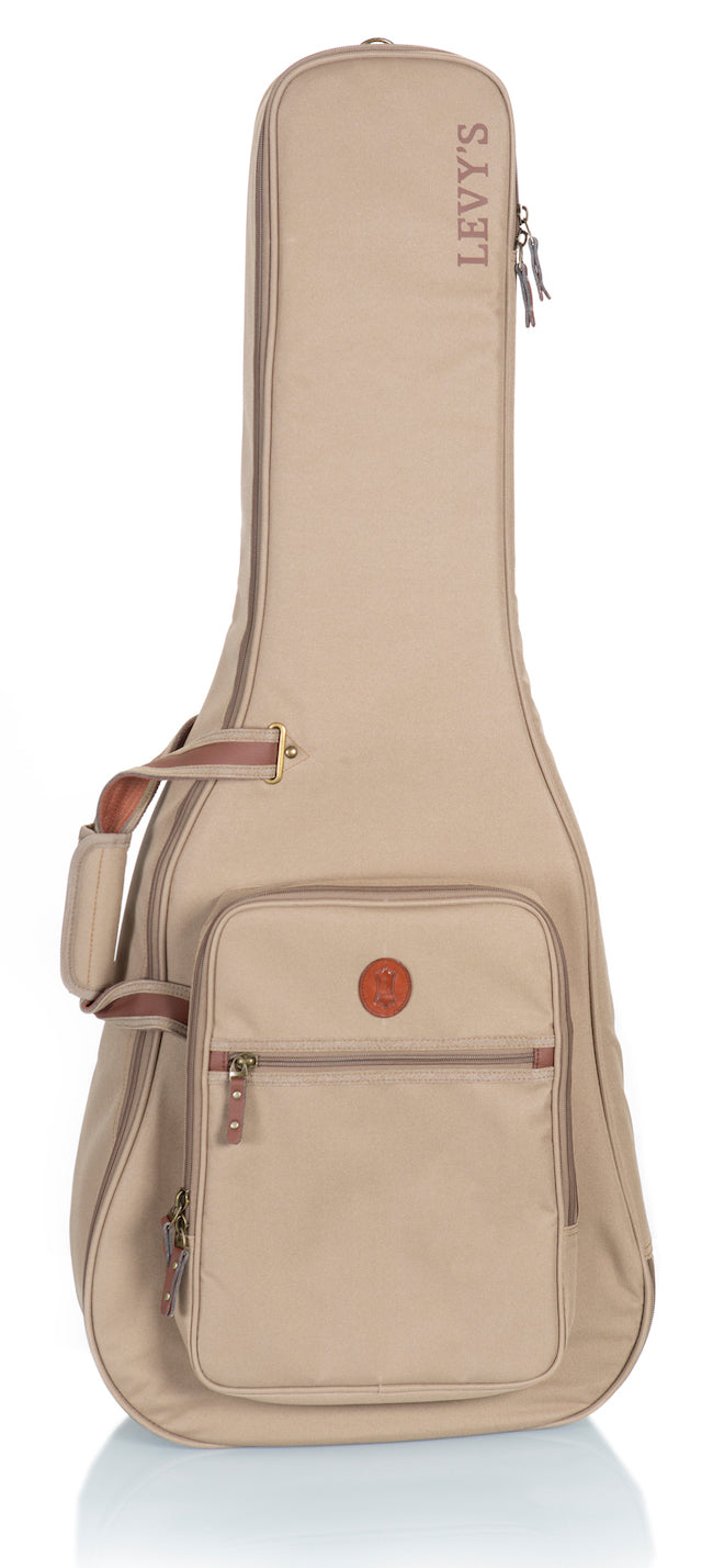 Levy's Deluxe Gig Bag for Classical Guitars - Tan