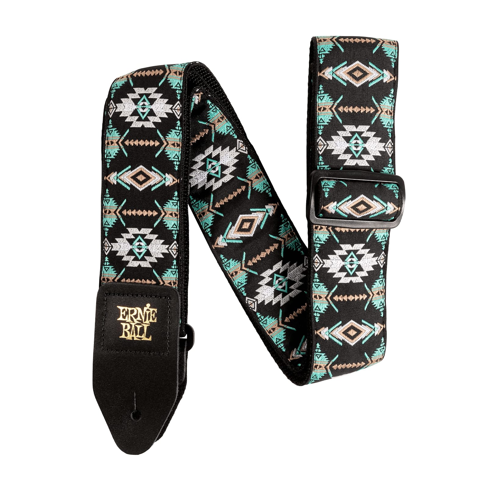 Ernie Ball P05325 Southwestern Turquoise Jacquard Strap