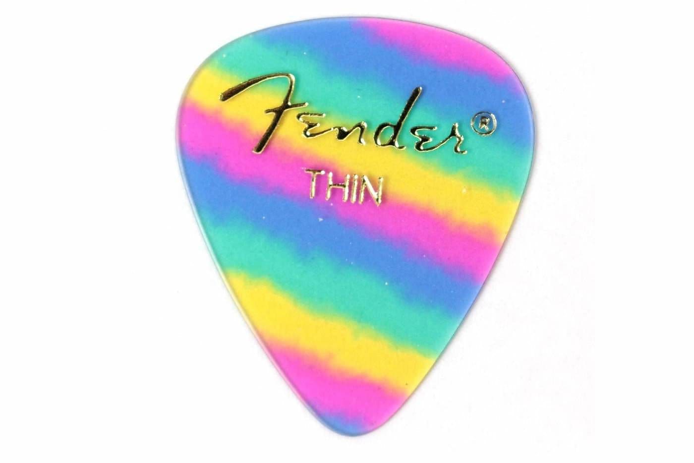 Fender 351 Shape, Rainbow, Thin (12)