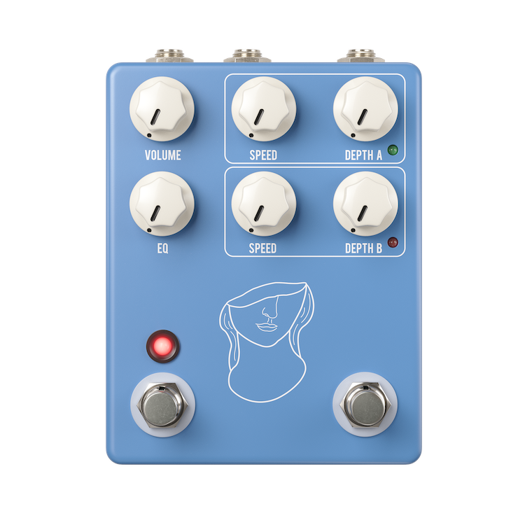 JHS Artificial Blonde Artist Signature Madison Cunningham Vibrato Pedal
