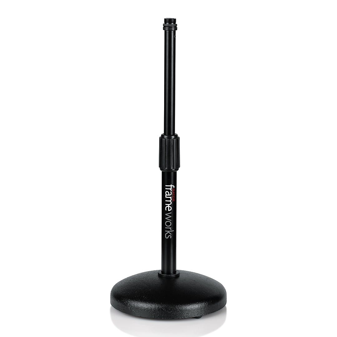 Gator GFW-MIC-0501 Round Base Desktop Mic Stand