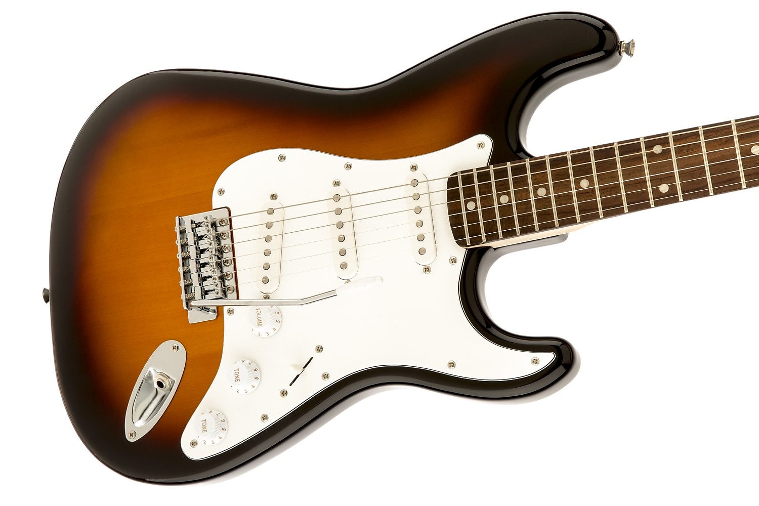 Fender Squier Affinity Series Stratocaster Laurel Fingerboard, Brown Sunburst