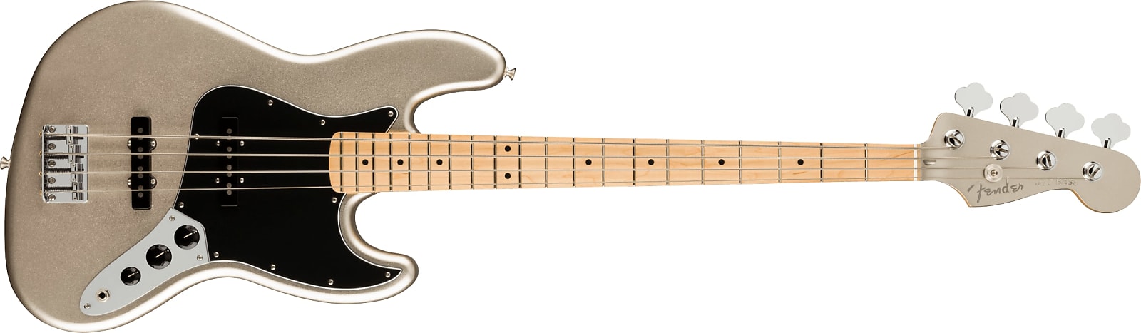 Fender 75th Anniversary Jazz Bass, Maple Fingerboard, Diamond Anniversary