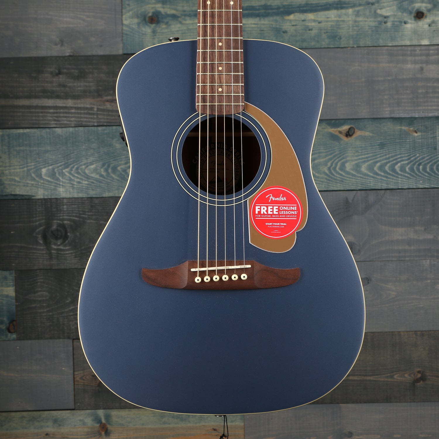 Fender Malibu Player, Walnut Fingerboard, Midnight Satin