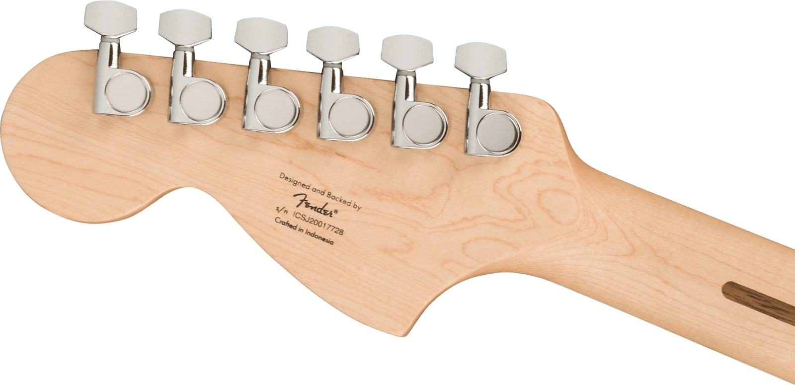 Fender Squier Affinity Series Stratocaster HH Black Pickguard, Olympic White