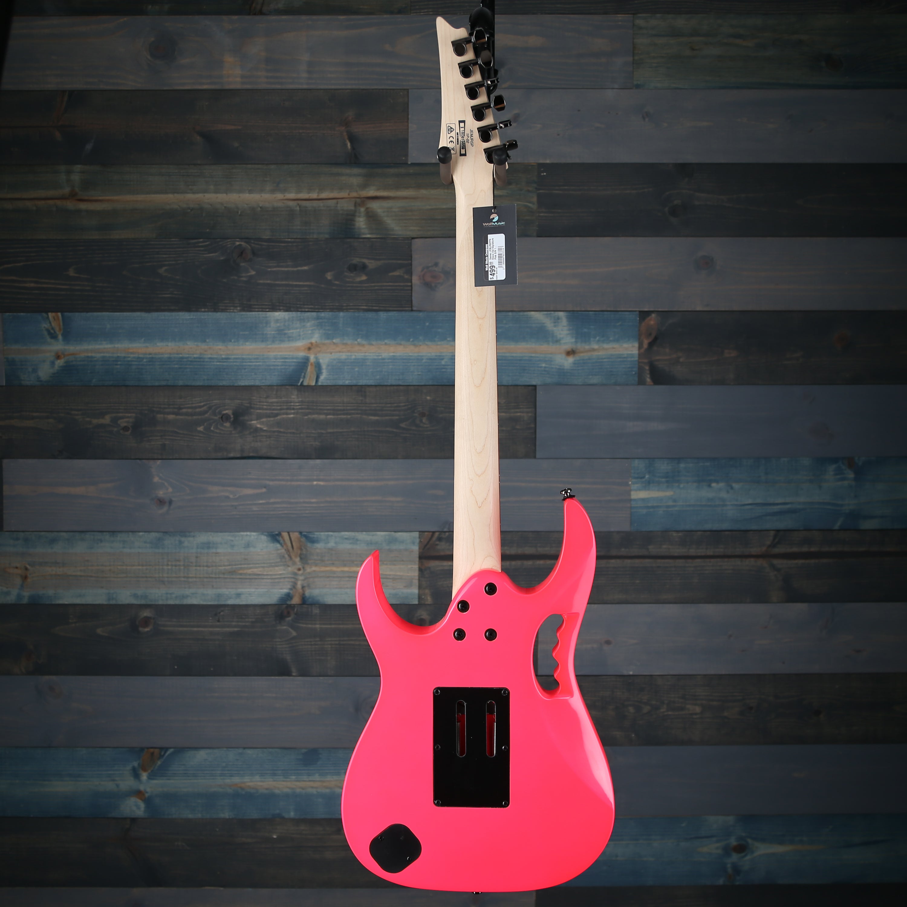 Ibanez JEMJRSPPK Steve Vai Signature Electric Guitar - Pink