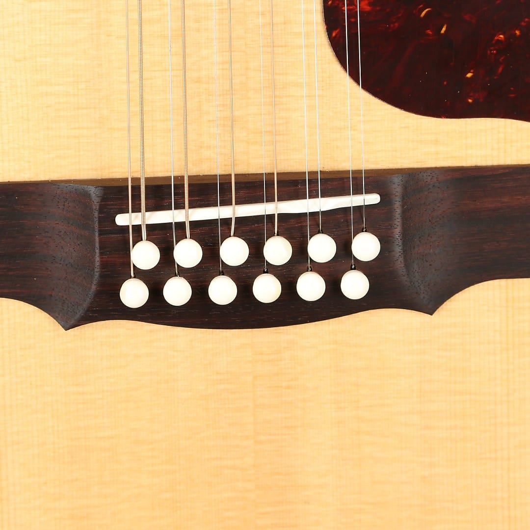 Guild USA F-512E Jumbo 12 String Acoustic Electric Guitar