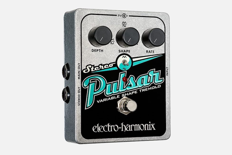 Electro-Harmonix Stereo Pulsar Variable Shape Analog Tremolo