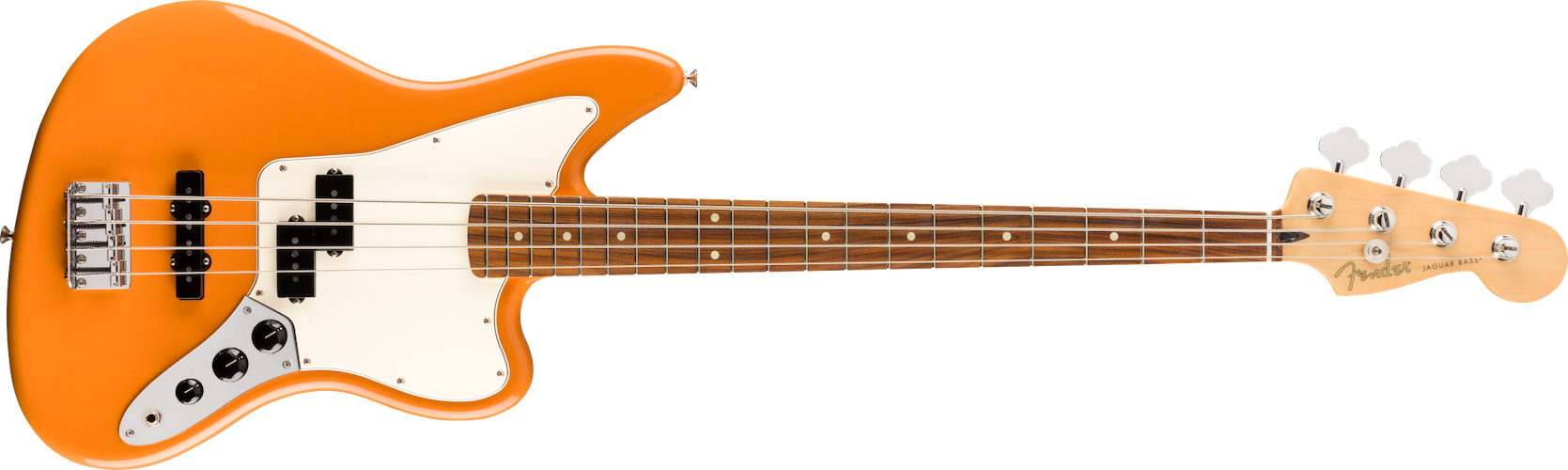 Fender Player Jaguar Bass, Pau Ferro Fingerboard, Capri Orange
