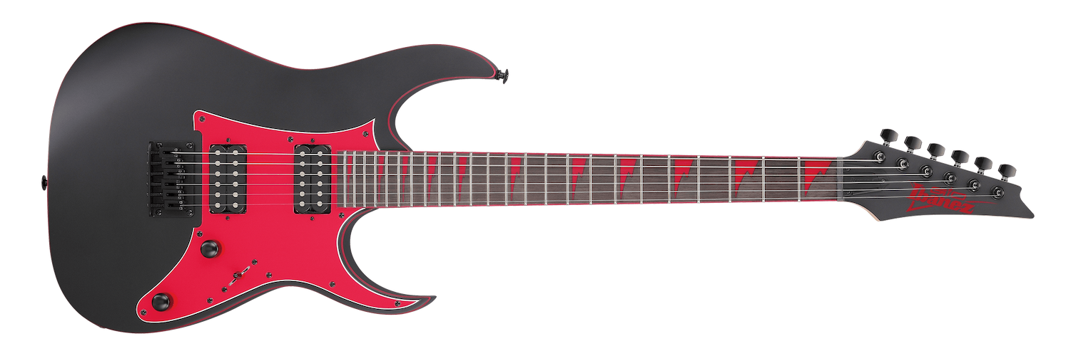 Ibanez GRG131DX Electric Guitar - Black Flat
