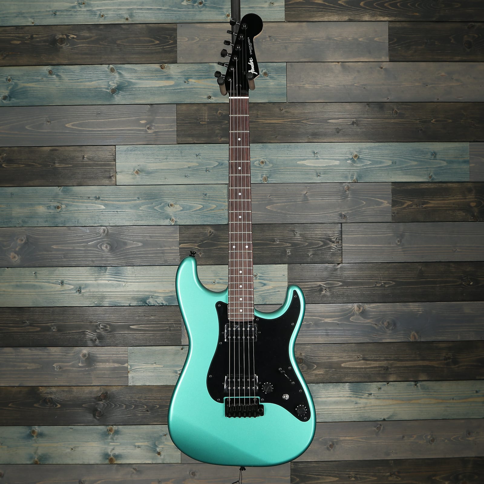 Fender Boxer Series Stratocaster HH, Rosewood FB, Sherwood Green Metallic