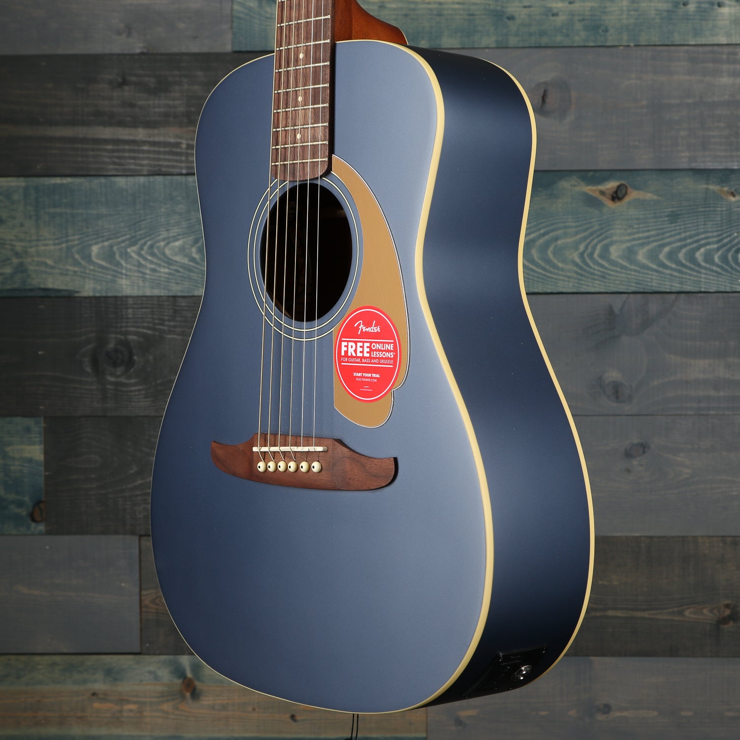 Fender Malibu Player, Walnut Fingerboard, Midnight Satin